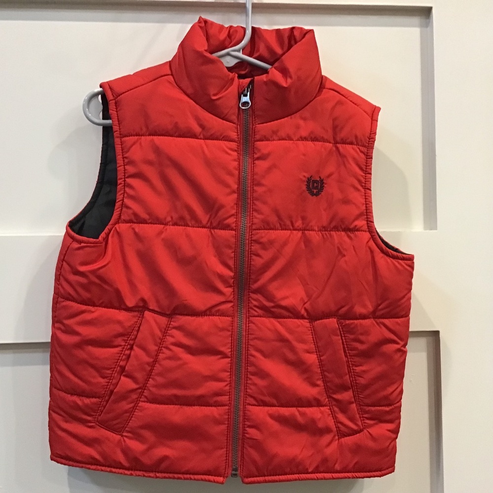 Chaps Brand Red Puff Vest size 4T